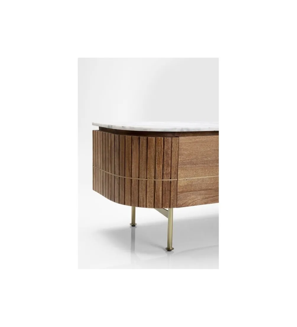 Stolik pod TV GRACE 145 cm drewno mango