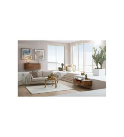 Stolik pod TV GRACE 145 cm drewno mango