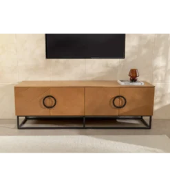 Stolik pod TV GRANDEZZA 180 cm kolor drewna dębu