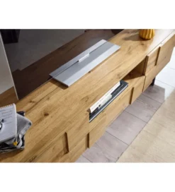 Stolik pod Tv GROSSETO 160 cm w kolorze dąb