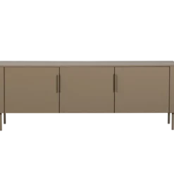 Stolik pod TV GUNNAR 154 cm drewno sosny szary
