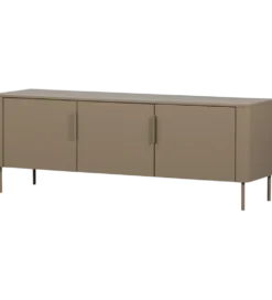 Stolik pod TV GUNNAR 154 cm drewno sosny szary