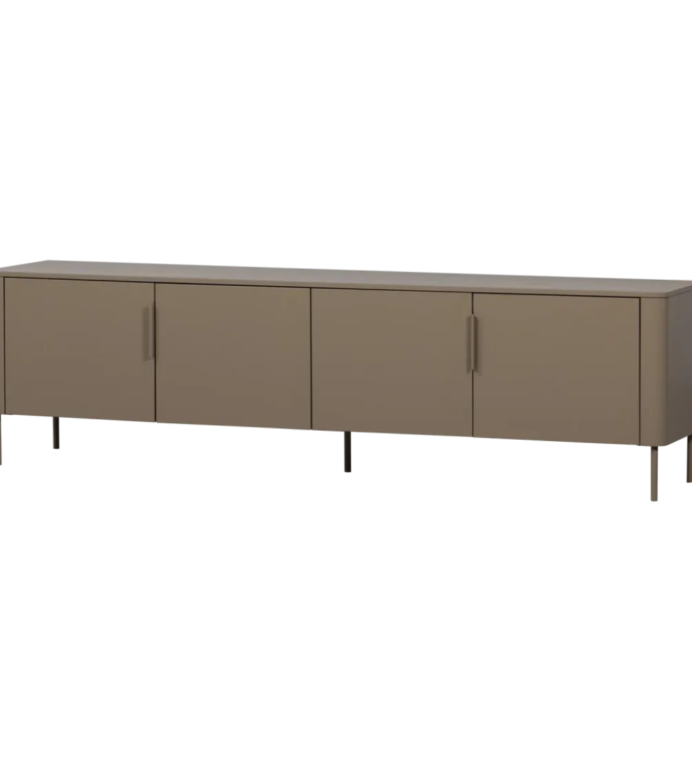 Stolik pod TV GUNNAR 200 cm szary