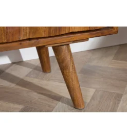 Stolik pod TV Komodo Mystic Living 140 cm drewno sheesham
