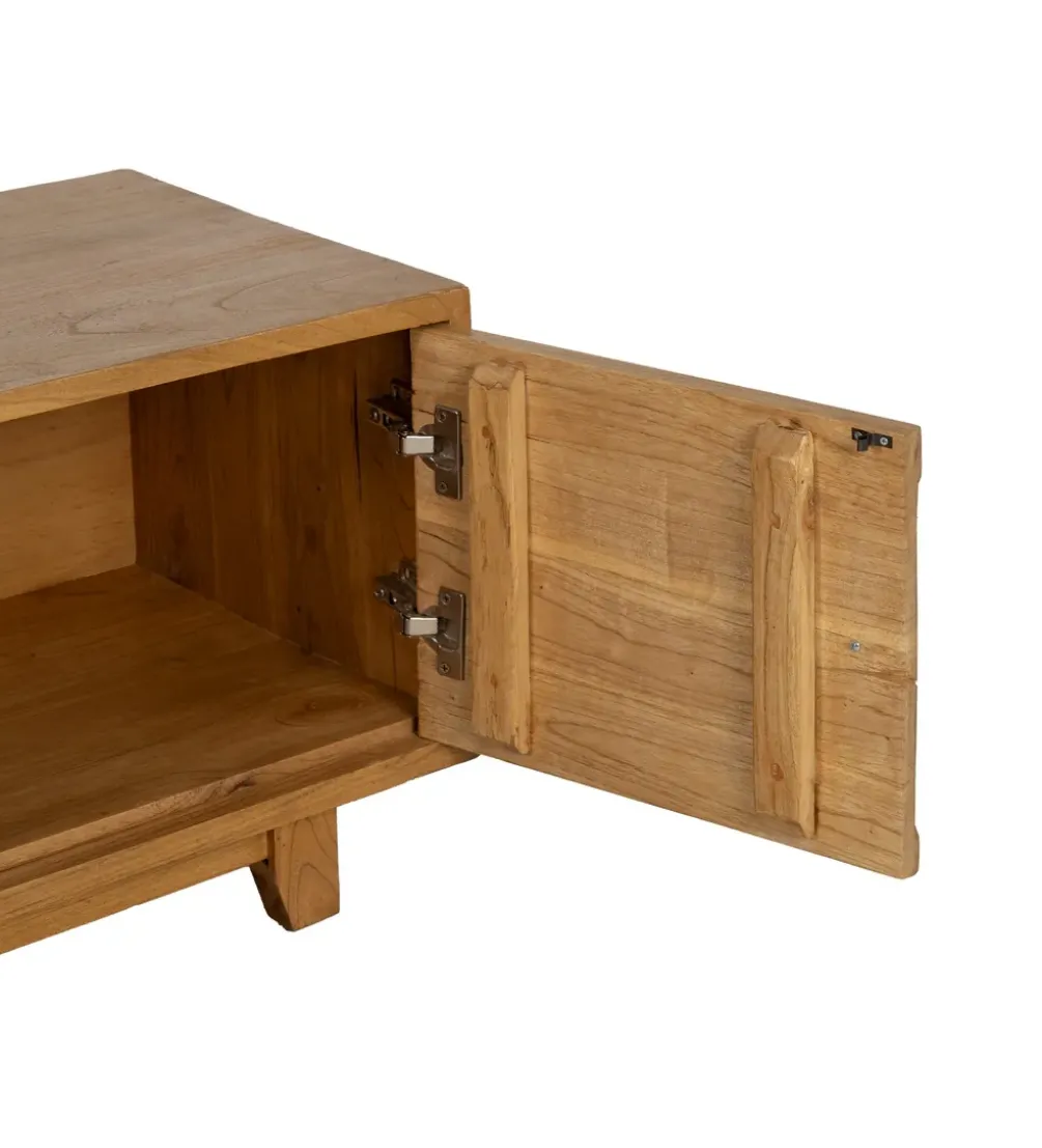 Stolik pod TV KORN 120 cm drewno mindi