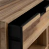 Stolik pod TV KURAN 140 cm drewno teak