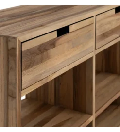 Stolik pod TV KURAN 140 cm drewno teak