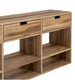 Stolik pod TV KURAN 140 cm drewno teak