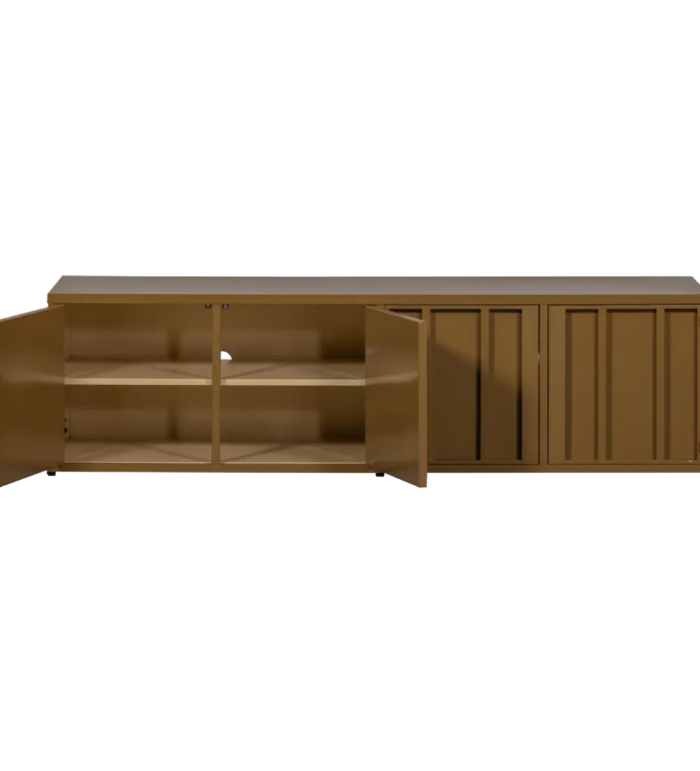 Stolik pod TV LEVEL 160 cm miodowy