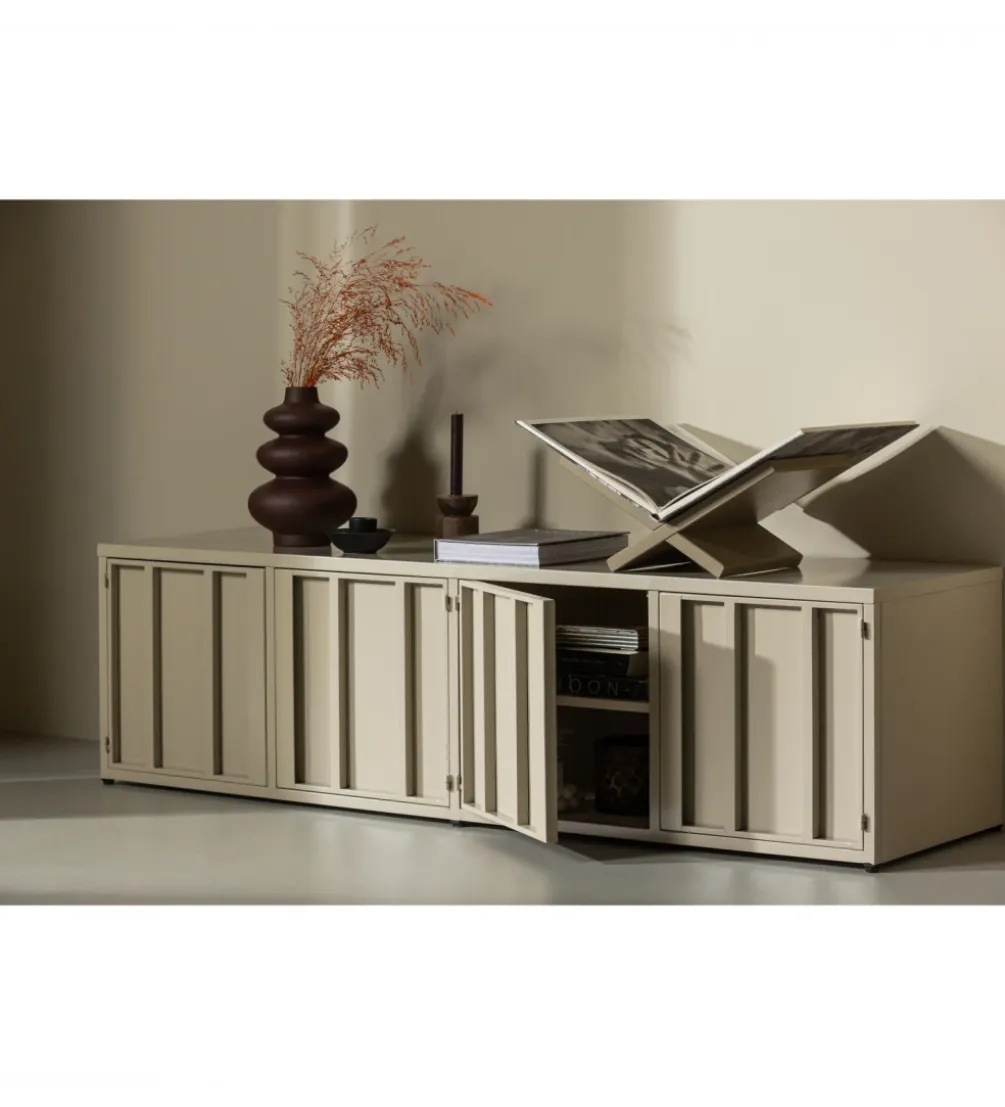 Stolik pod TV LEVEL 160 cm piaskowy