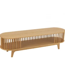 Stolik pod TV LIVE 150 cm bambus naturalny