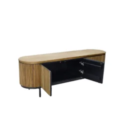 Stolik pod TV LUSAN 170 cm drewno teak