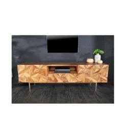 Stolik pod TV MIRANDA 160 cm drewno sheesham