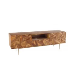 Stolik pod TV MIRANDA 160 cm drewno sheesham