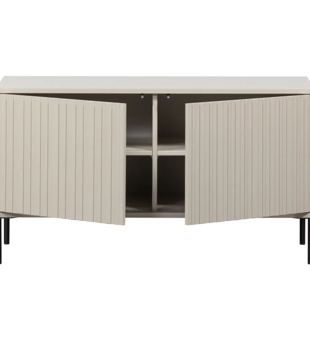 Stolik pod TV NEW GRAVURE 100 cm drewno sosny dust
