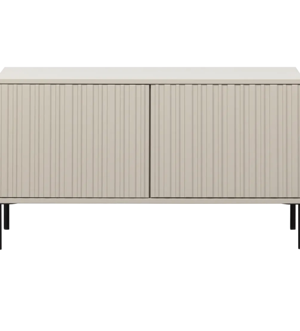 Stolik pod TV NEW GRAVURE 100 cm drewno sosny dust