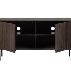 Stolik pod TV NEW GRAVURE 100 cm drewno jesion