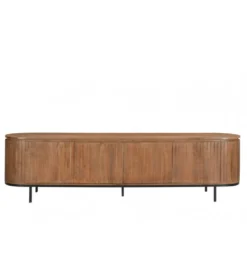 Stolik pod TV NOORK 170 cm drewno mango