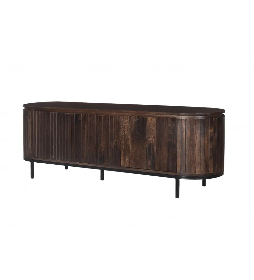 Stolik pod TV NOORK 170 cm w kolorze orzechowym