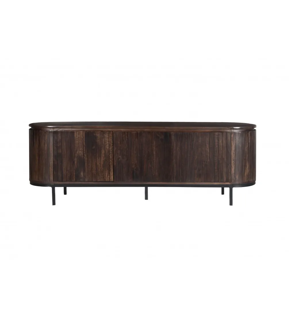 Stolik pod TV NOORK 170 cm w kolorze orzechowym