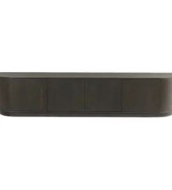 Stolik pod TV NOVERO 220 cm ciemnobrązowy