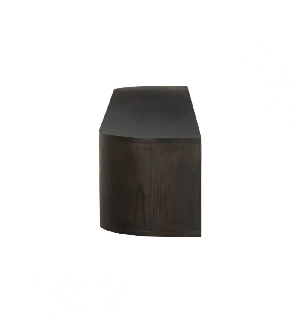 Stolik pod TV NOVERO ZWEVEND 220 cm czarny