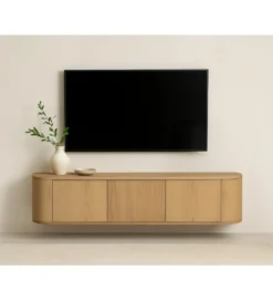 Stolik pod TV NOVERO ZWEVEND 180 cm naturalny