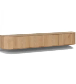 Stolik pod TV NOVERO ZWEVEND 220 cm naturalny
