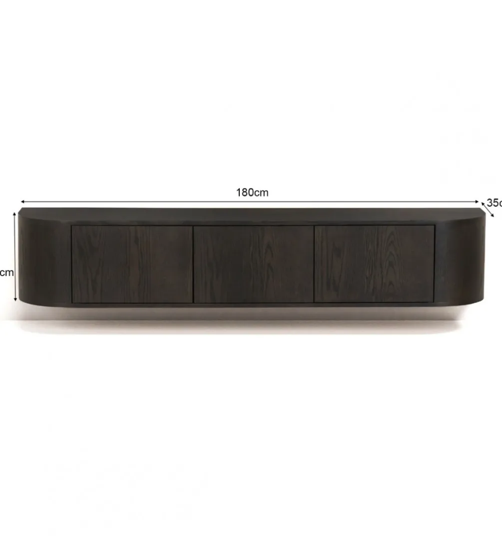 Stolik pod TV NOVERO ZWEVEND 180 cm espresso