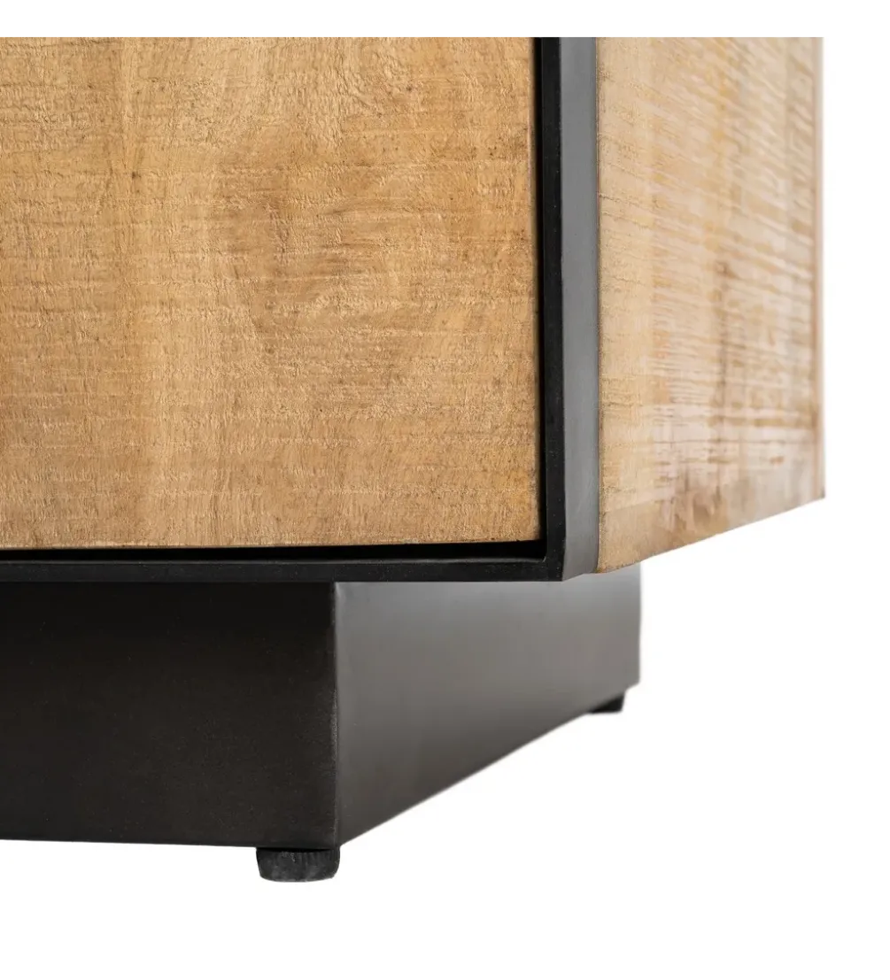 Stolik pod TV OHIO 150 cm drewno mango
