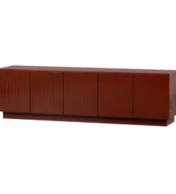 Stolik pod TV PENCIL drewno sosny wiśniowy