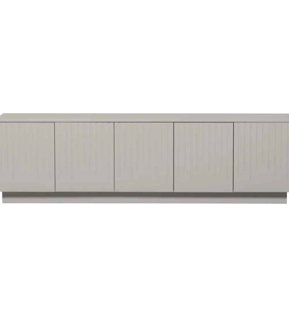 Stolik pod TV PENCIL drewno sosny mist