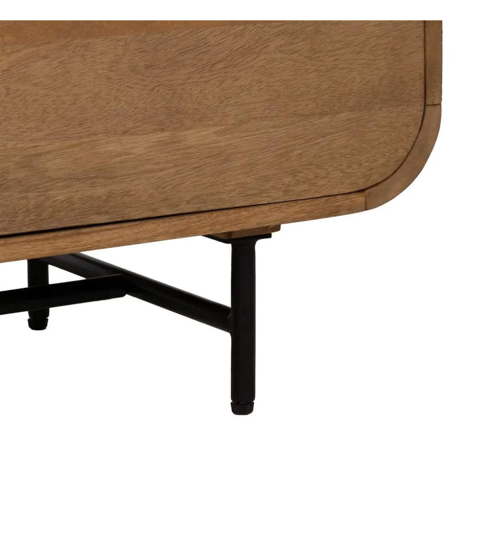 Stolik pod TV PINUM 160 cm drewno mango