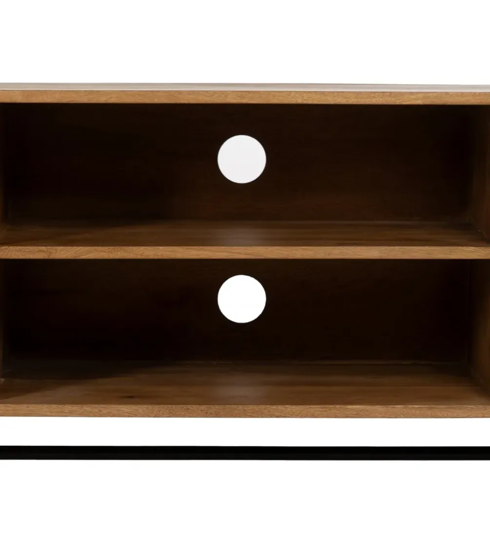 Stolik pod TV PINUM 160 cm drewno mango