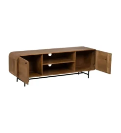 Stolik pod TV PINUM 160 cm drewno mango