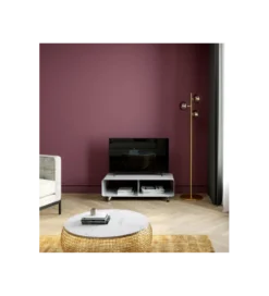 Stolik pod TV PORTABLE 90 cm biały