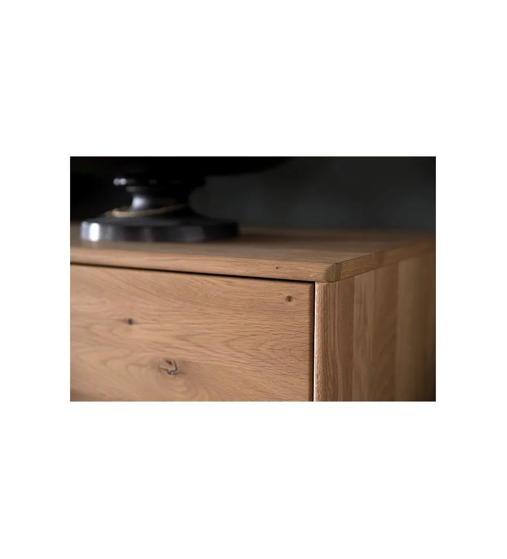 Stolik pod TV PORTLAND 224 cm dębowy