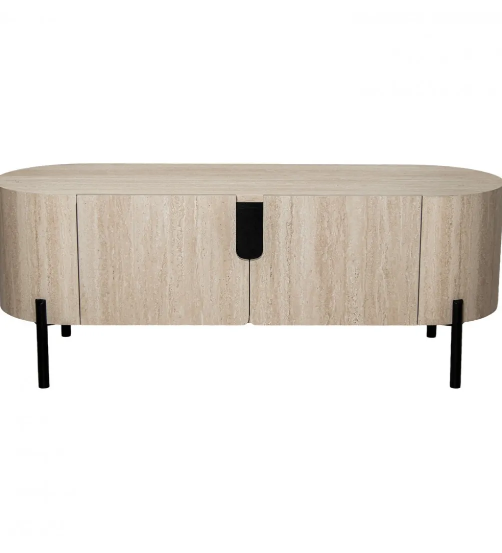 Stolik pod TV RECONACI 120 cm naturalna