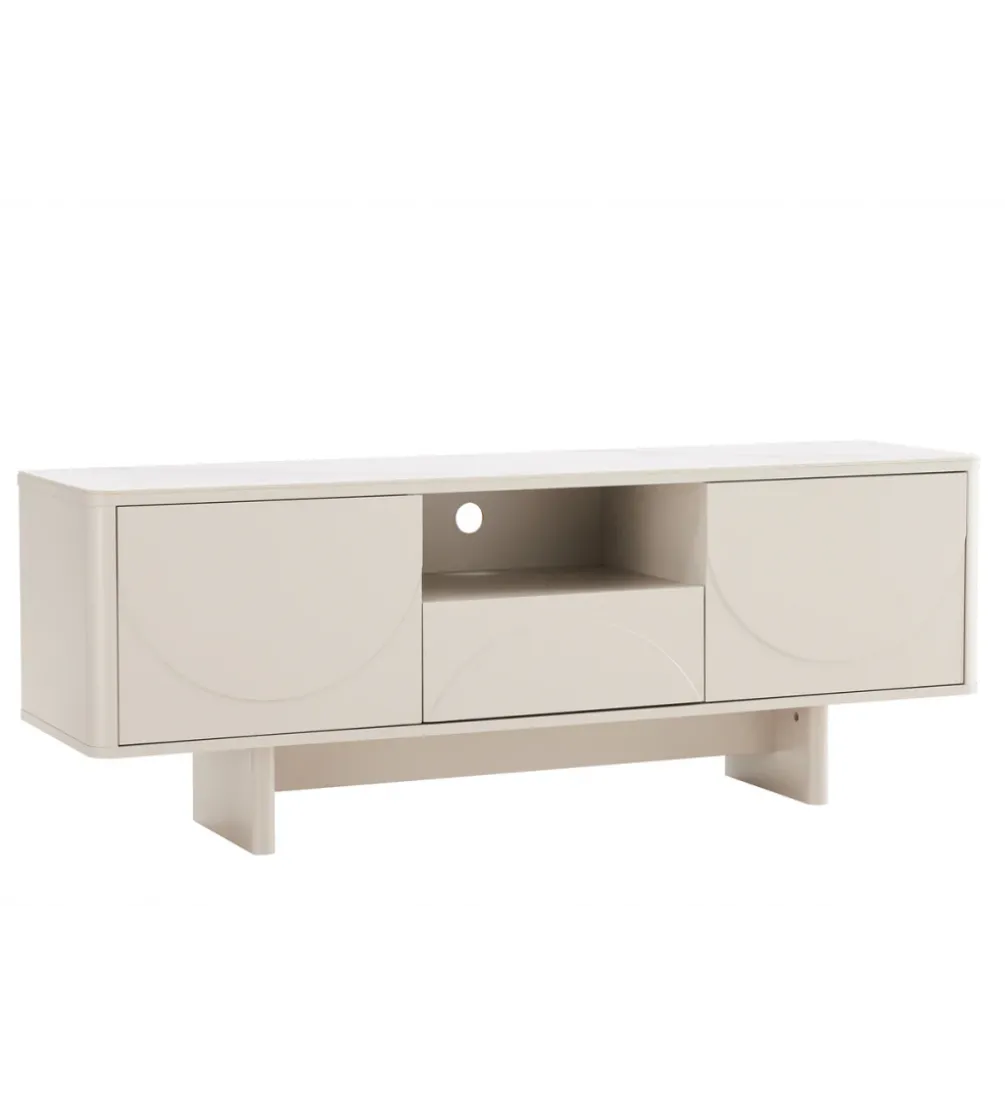 Stolik pod TV SAVOY 150 cm biały
