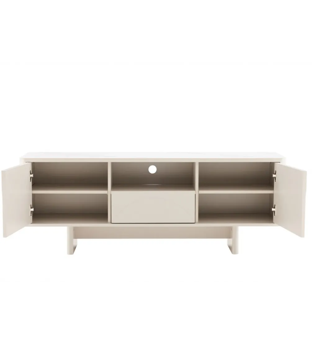 Stolik pod TV SAVOY 150 cm biały