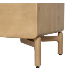Stolik pod TV SELVADE 160 cm drewno mango