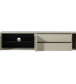 Stolik pod TV SETTLE 200 cm drewno sosny dust
