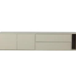 Stolik pod TV SETTLE 200 cm drewno sosny dust