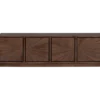 Stolik pod TV SUN 150 cm drewno teak brązowy