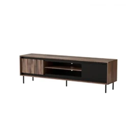 Stolik pod TV SWING 180 cm w optyce orzecha
