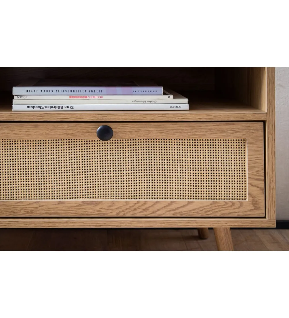 Stolik pod TV TAMI 120 cm w optyce dębu
