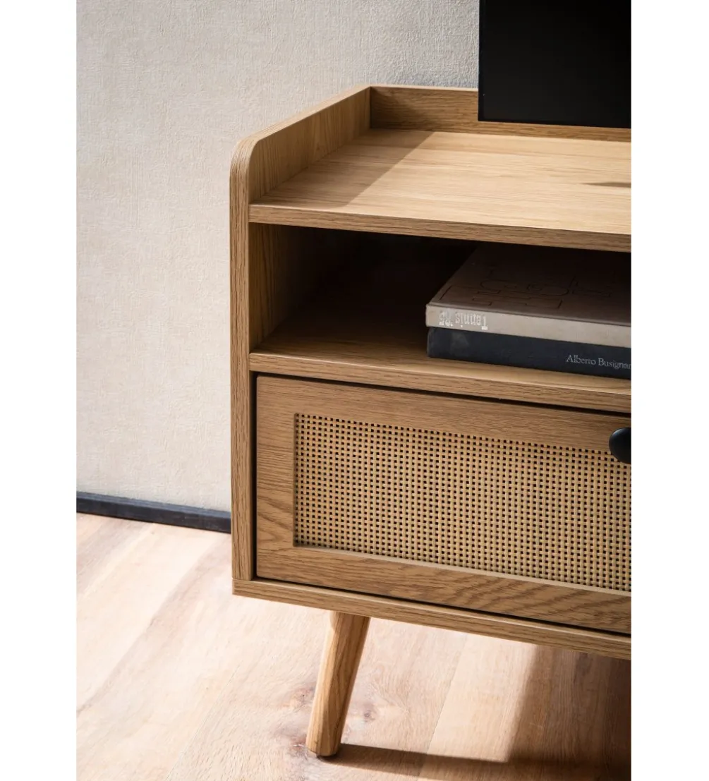 Stolik pod TV TAMI 120 cm w optyce dębu
