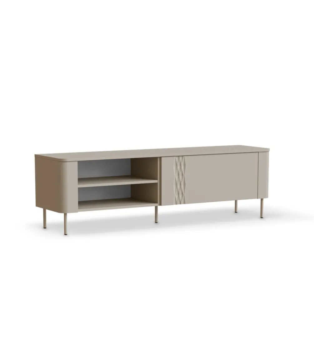 Stolik pod TV TIRANTE 160 cm kaszmir