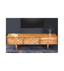 Stolik pod TV TROPEA 145 cm drewno akacja honey