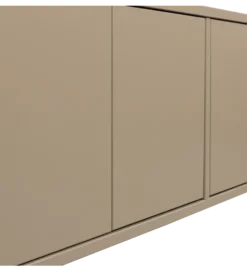 Stolik pod TV TURNER 120 cm drewno sosny mud